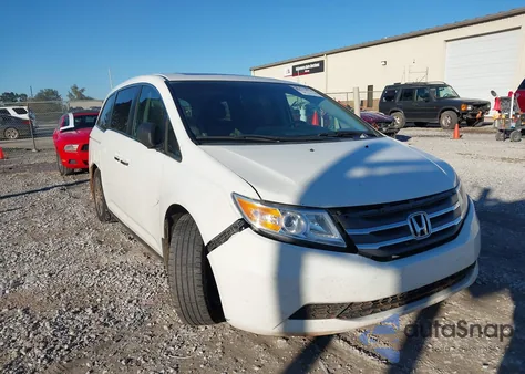2011 Honda Odyssey Ex-L from USA, damaged, VIN 5FNRL5H69BB054793